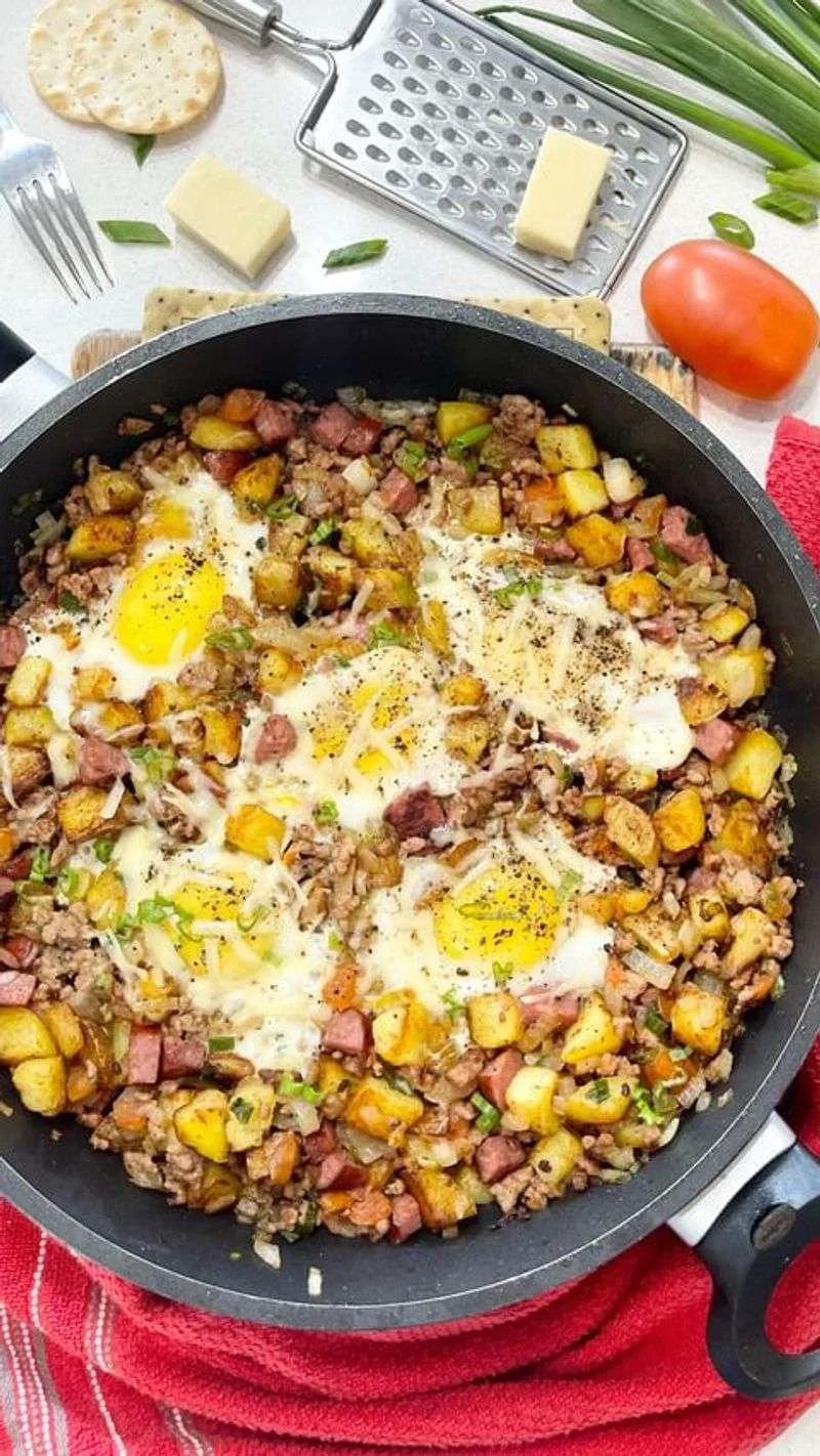 Potato Hash with Sausage