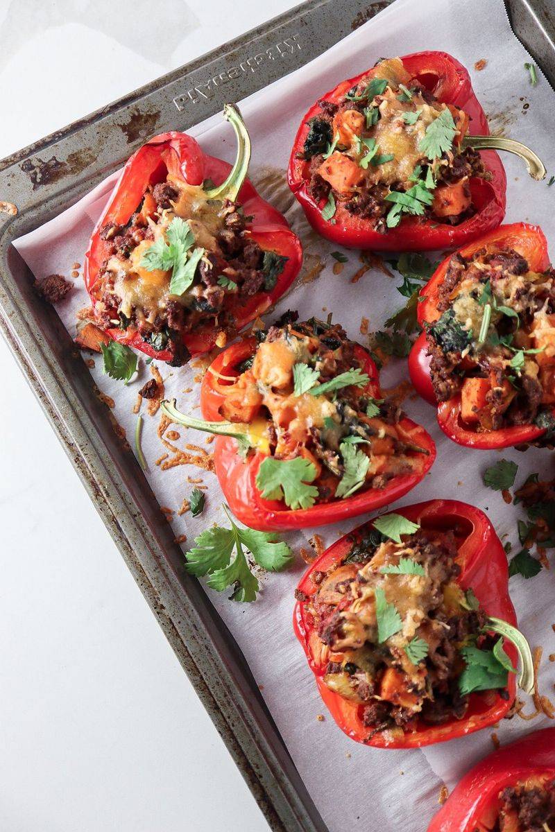 Potato-Stuffed Peppers