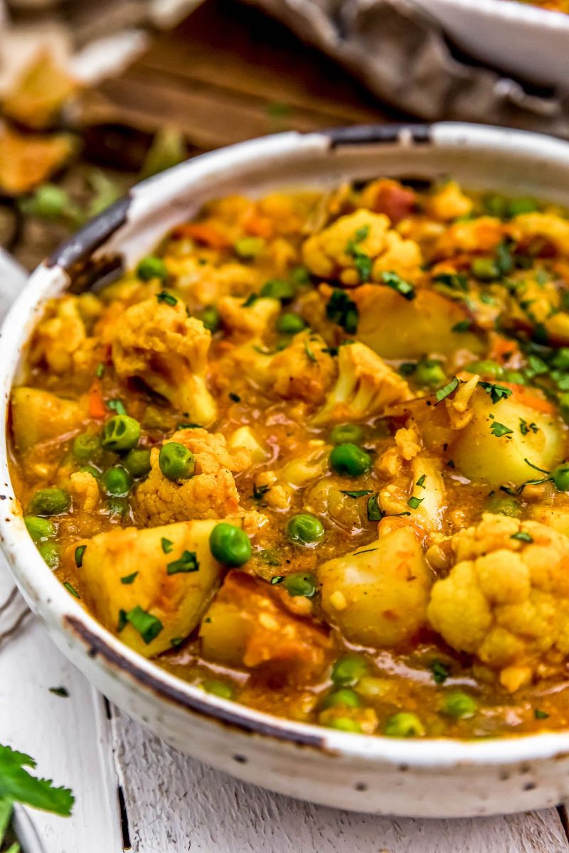 Potato and Cauliflower Curry