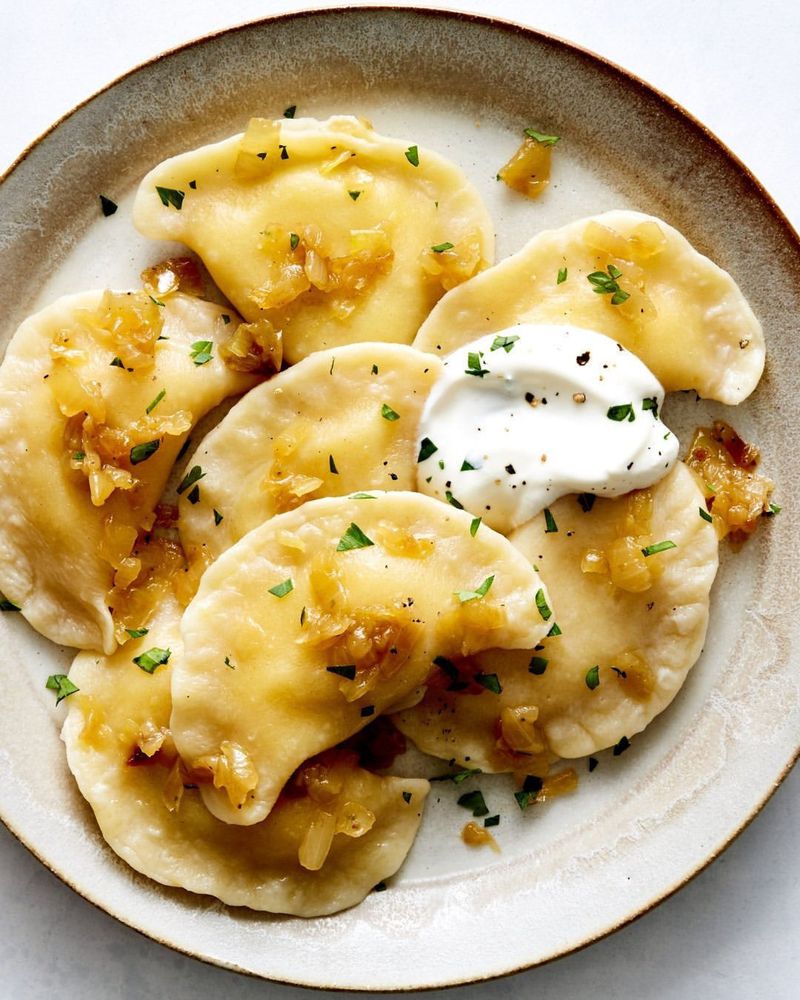 Potato and Cheese Pierogi