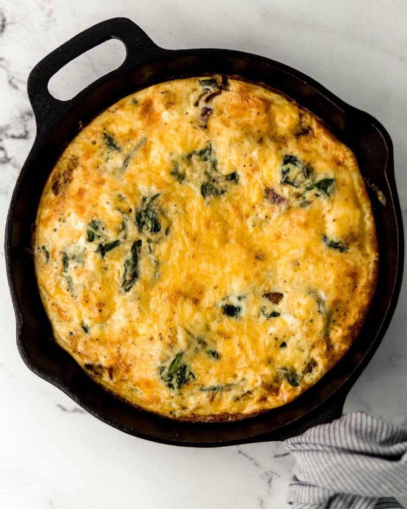 Potato and Spinach Frittata