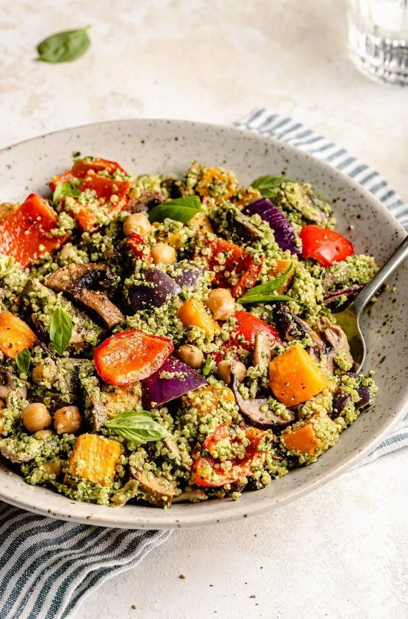 Quinoa Salad with Roasted Vegetables