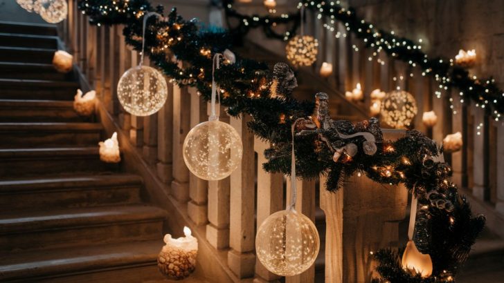 Reimagine Your Staircase with 14 Christmas Decorations Straight Out of a Holiday Story