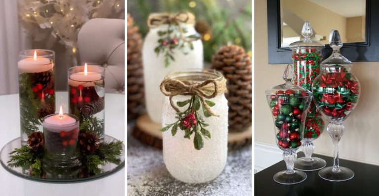Reuse Thrifted Glassware to Create 5 Gorgeous DIY Christmas Decorations