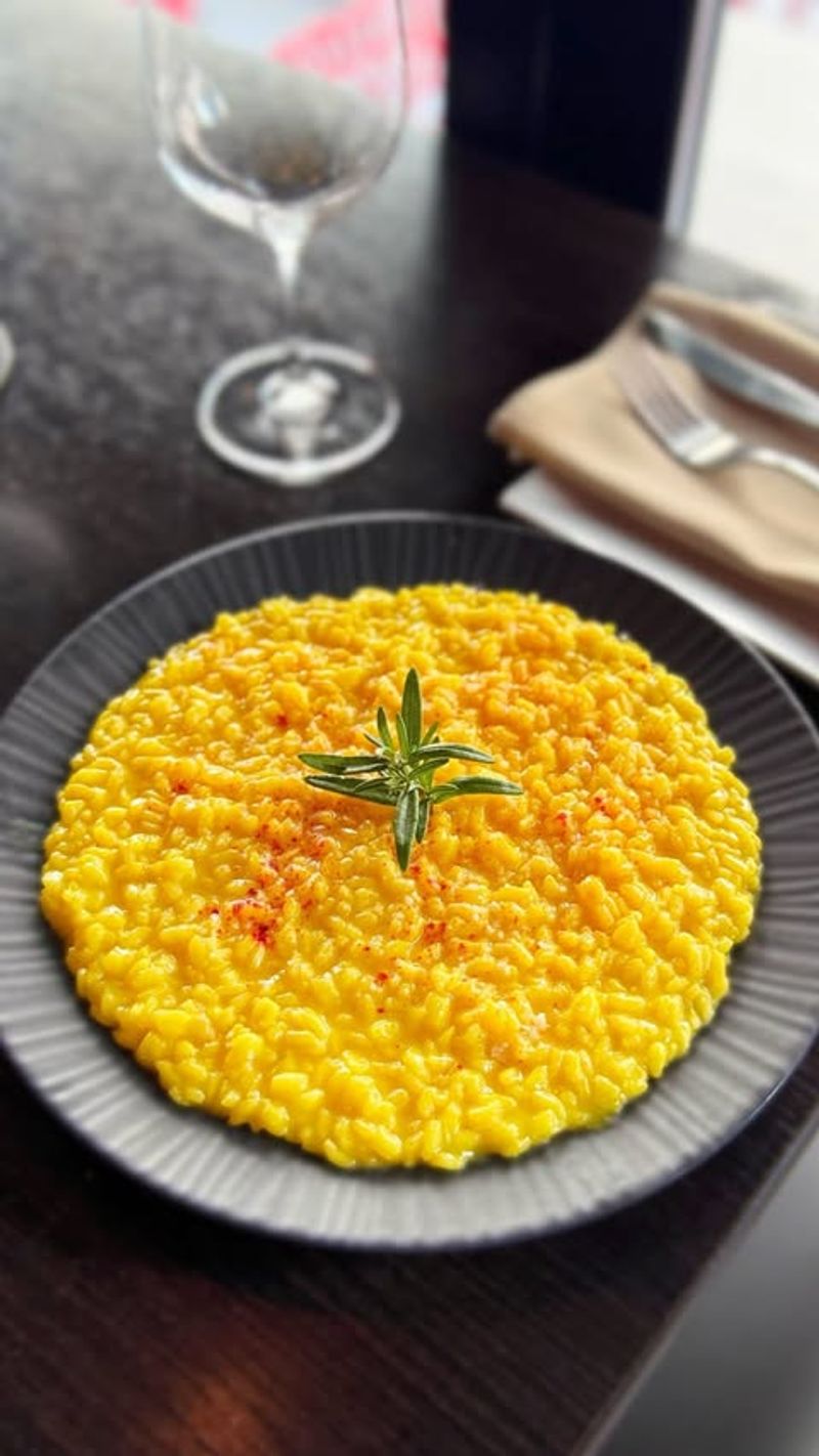 Saffron-Infused Risotto