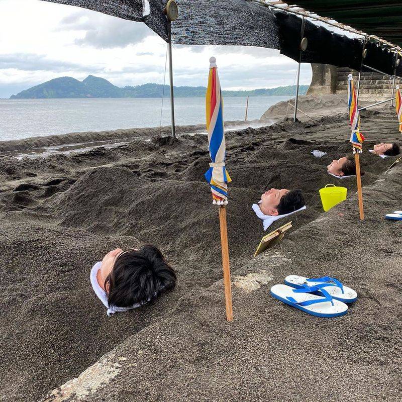 Sand Bathing in Japan