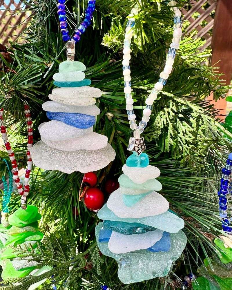 Seashell Christmas Trees