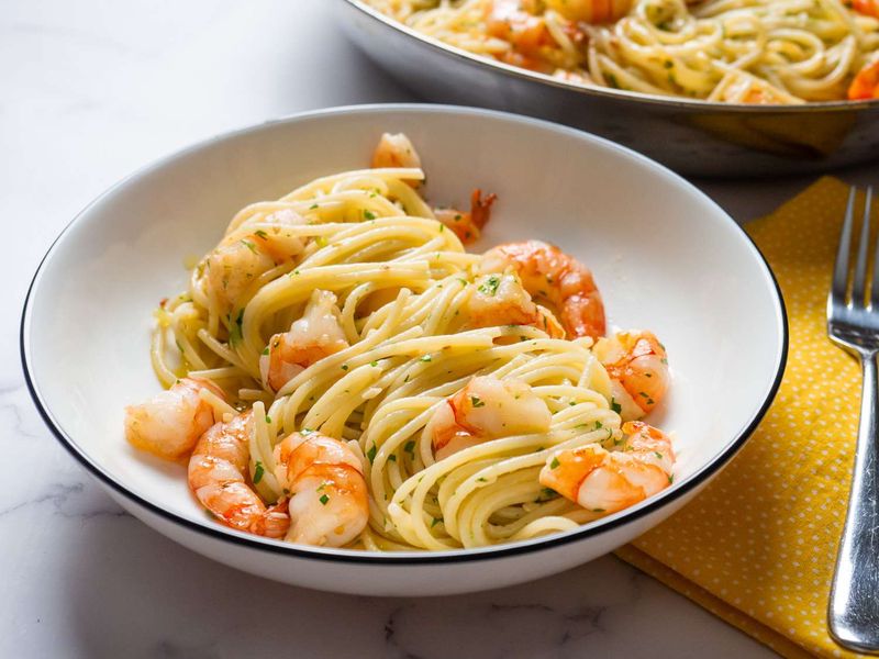 Shrimp Scampi Pasta