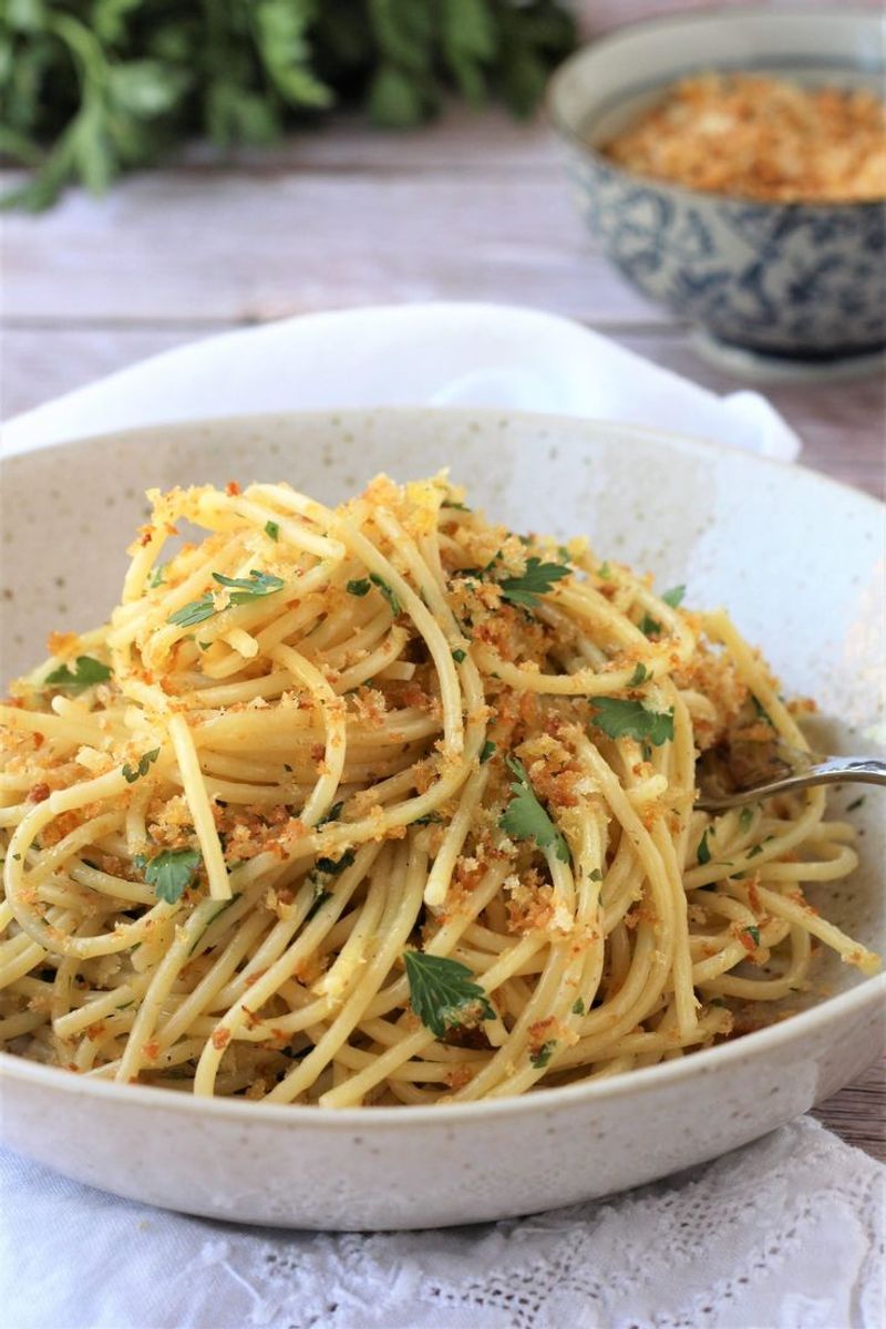 Sicilian Anchovy Linguine