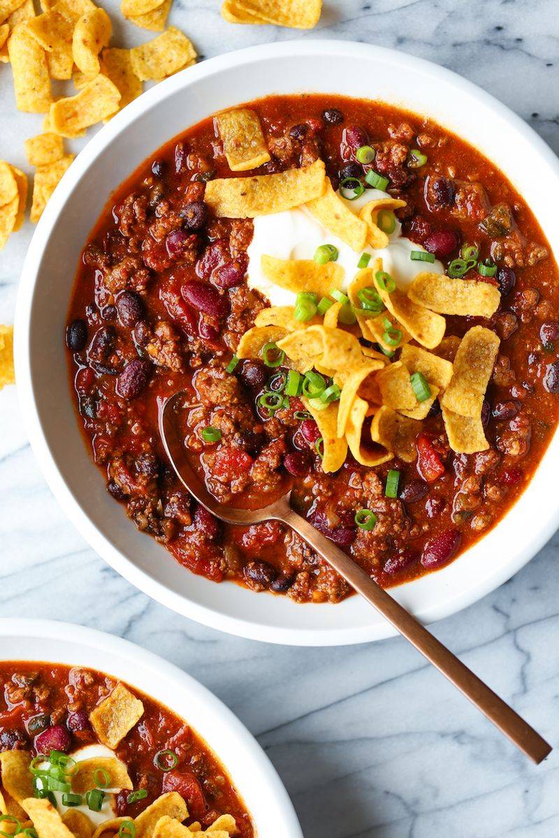 Slow-Cooked Chili