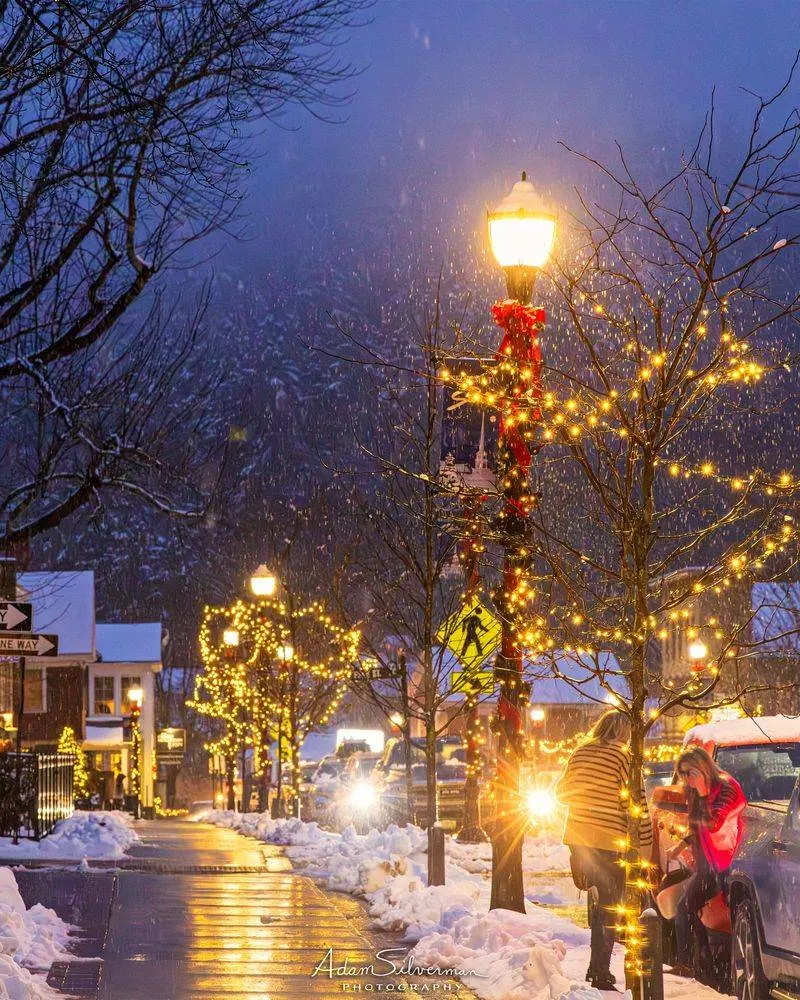 Snow-Covered Streets