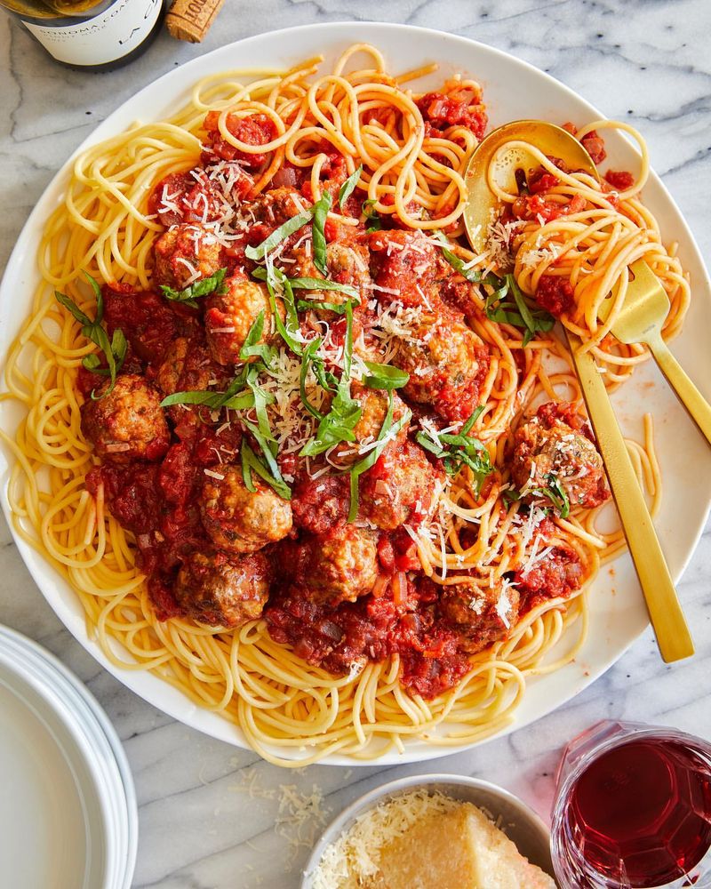 Spaghetti and Meatballs