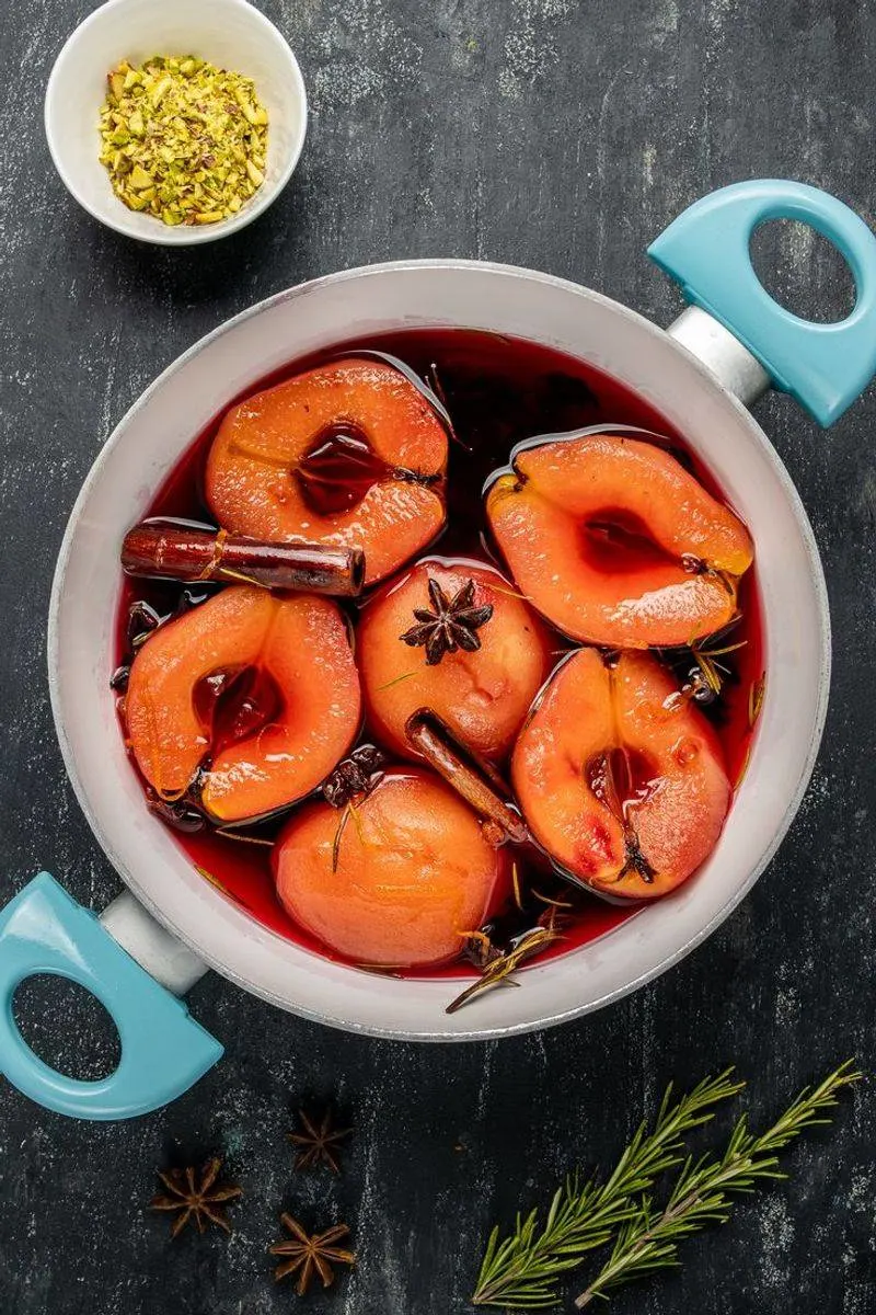 Spiced Caramelized Quince Preserves