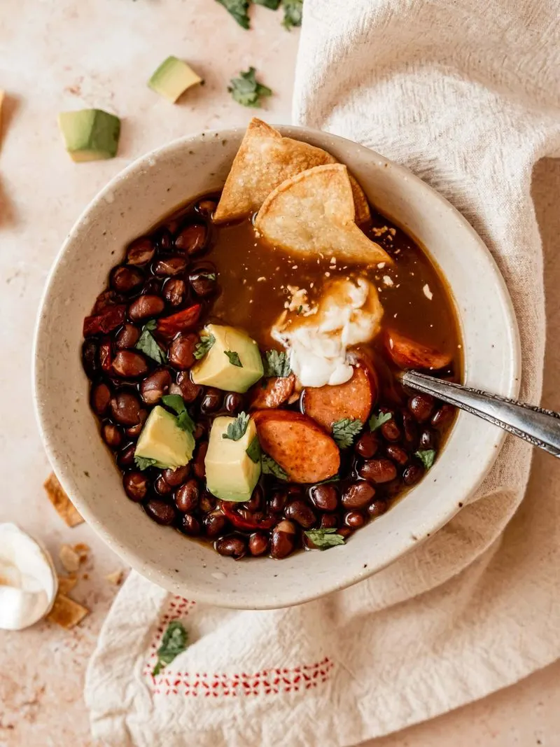 Spicy Black Bean Soup