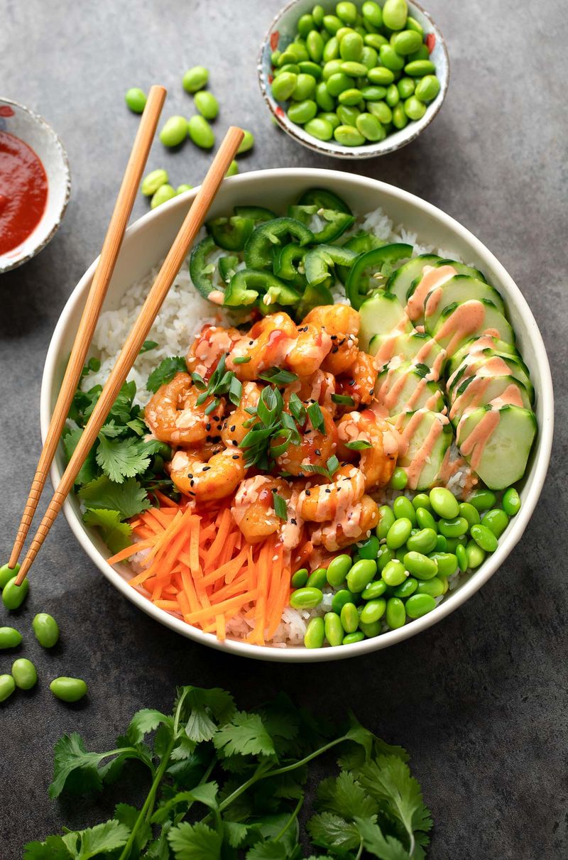 Spicy Shrimp Bowl