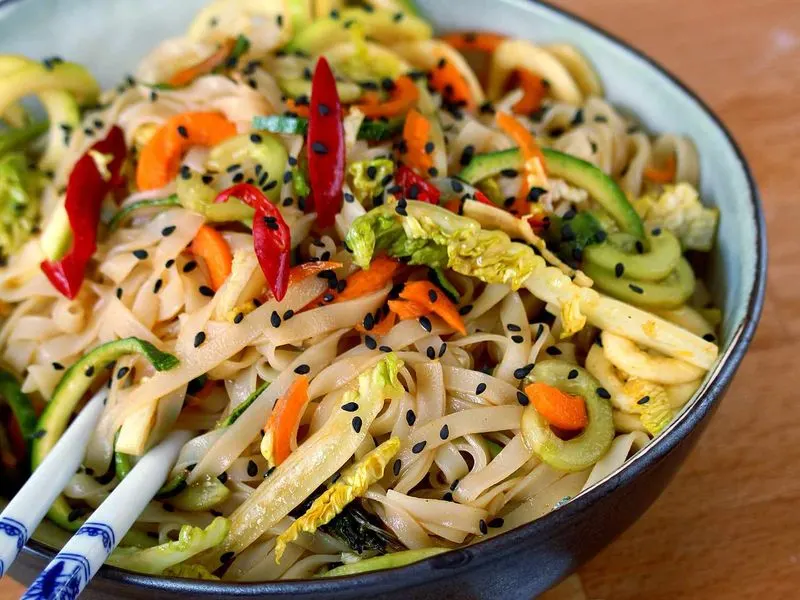 Spicy Thai Noodle Salad