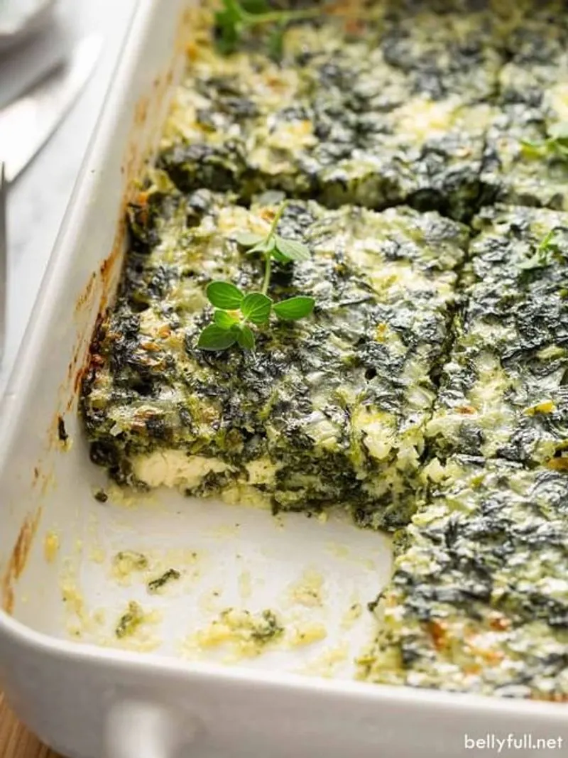 Spinach and Feta Casserole