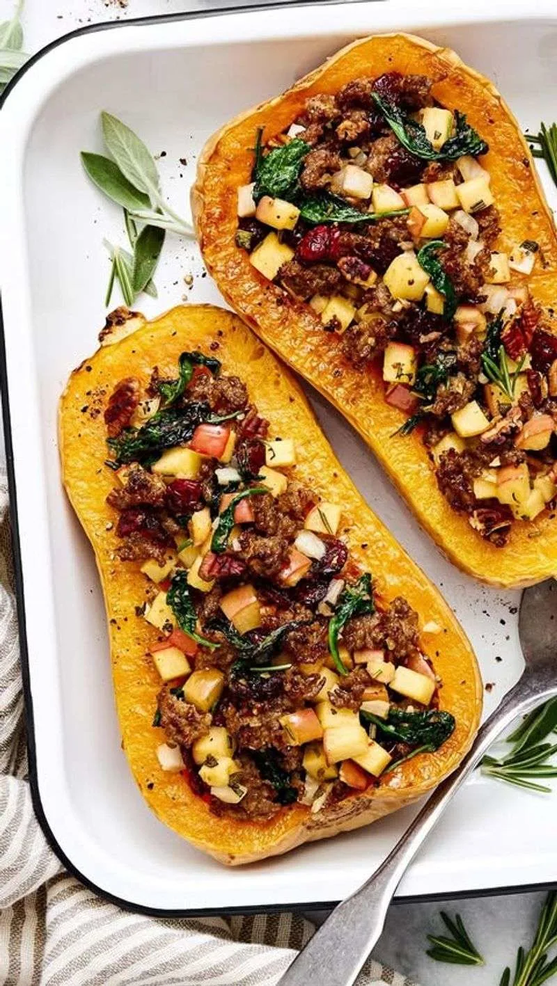 Stuffed Butternut Squash