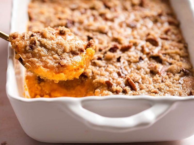 Sweet Potato Casserole with Pecans