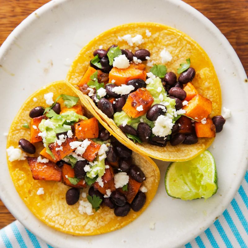 Sweet Potato and Black Bean Tacos