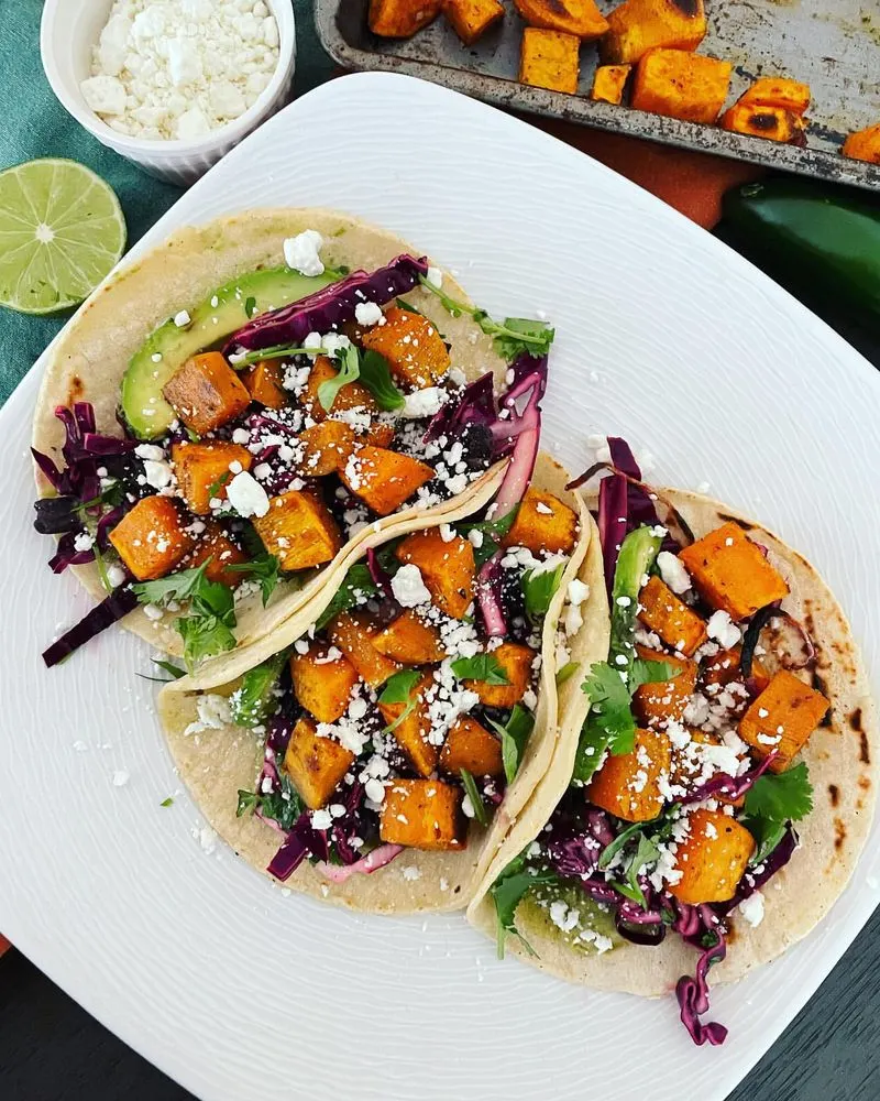 Sweet Potato and Black Bean Tacos