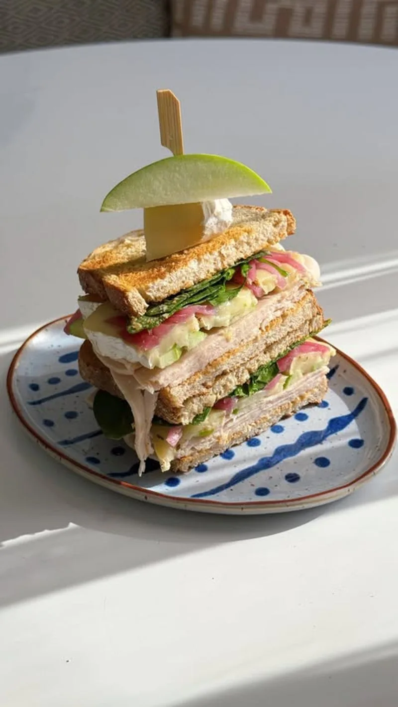 Sweet and Savory Turkey Apple Brie