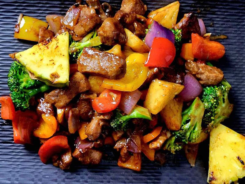 Sweet and Sour Pork Stir-Fry