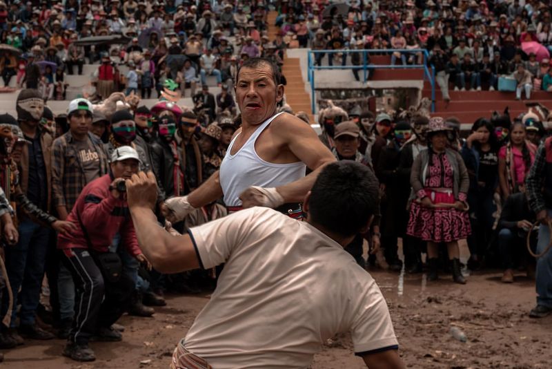 Takanakuy Festival in Peru