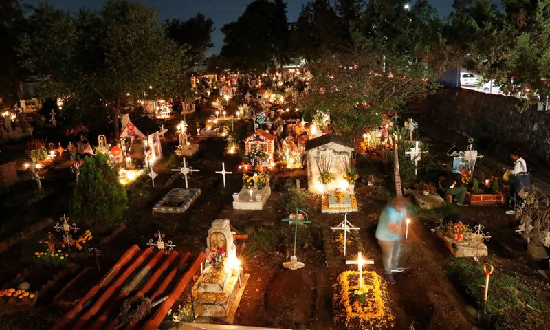 Talca Cemetery Gathering in Chile