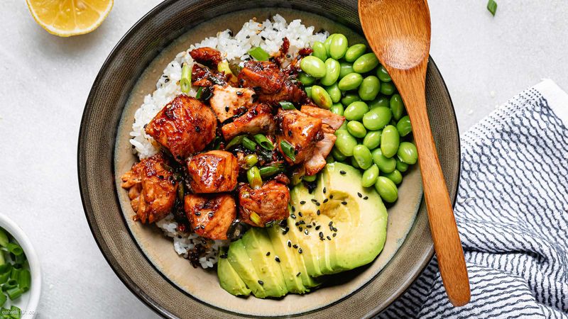 Teriyaki Salmon Bowl