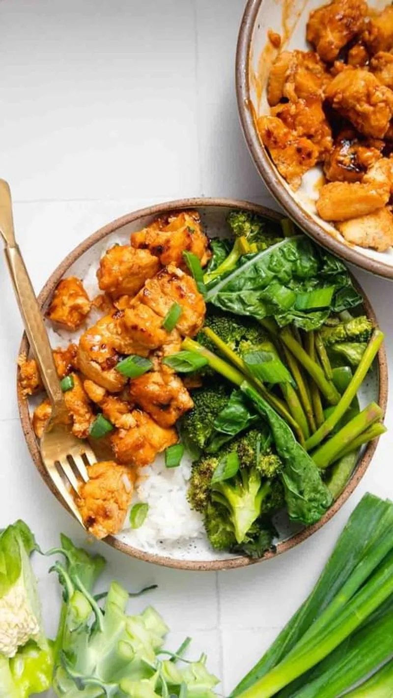 Teriyaki Tofu and Broccoli