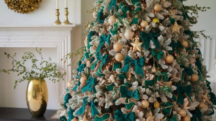 The 10 Most Sophisticated Emerald-and-Gold Christmas Decor Themes for 2024