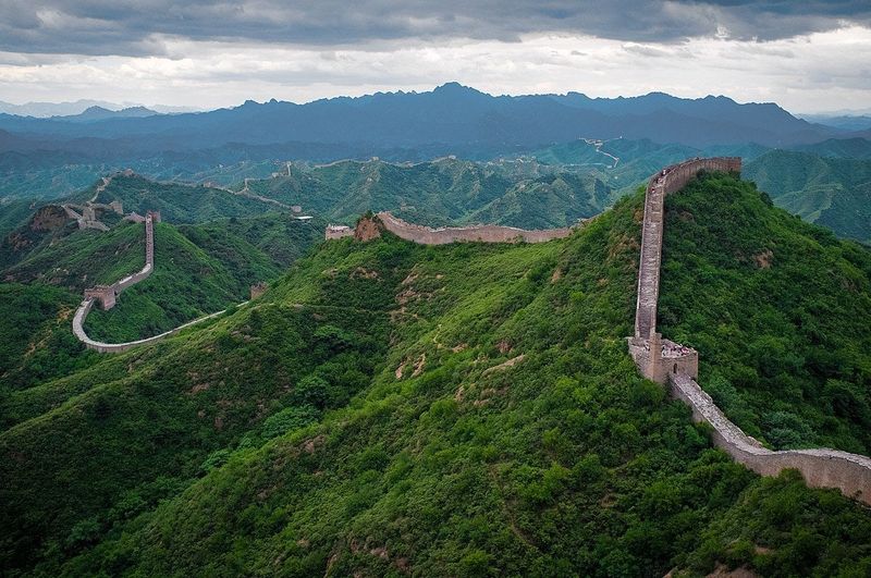 The Great Wall Visible from Space