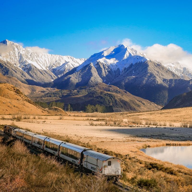 The TranzAlpine, New Zealand