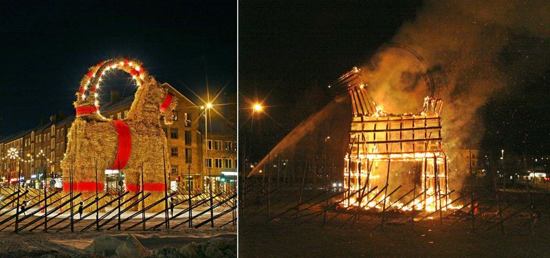 The Yule Goat in Sweden