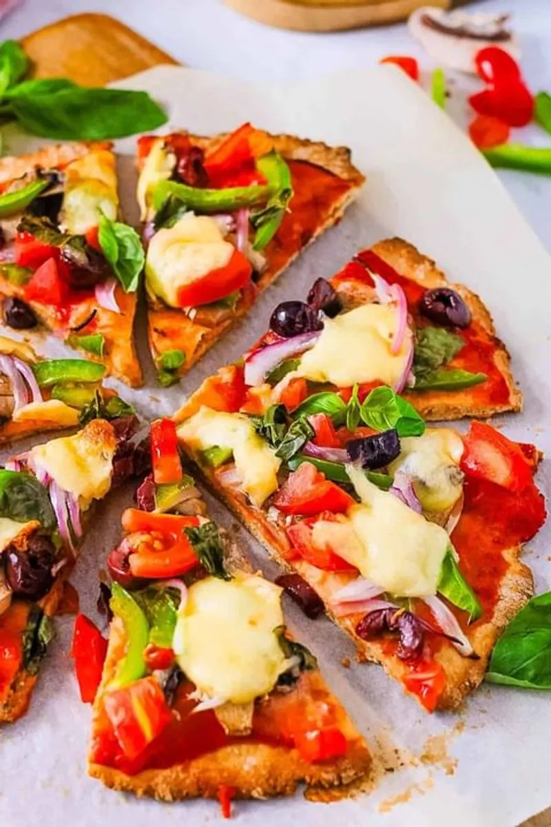 Tomato Basil Pizza