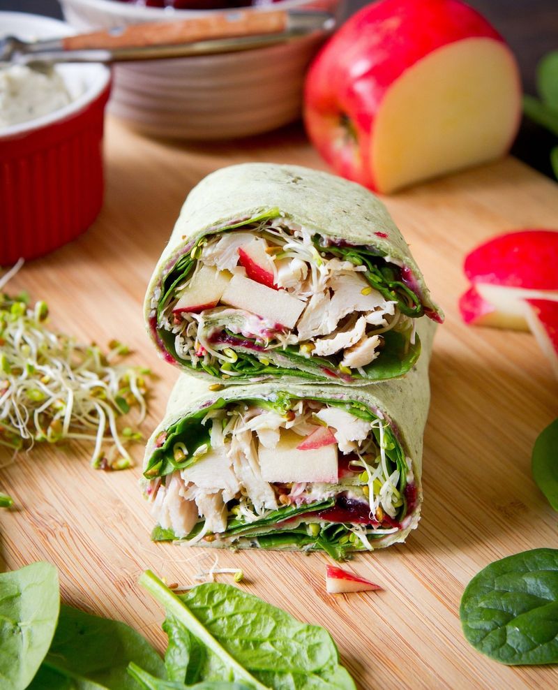 Turkey and Cranberry Wrap