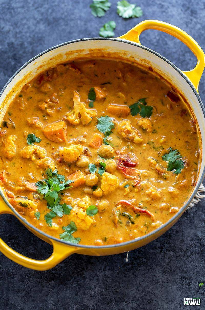 Vegetable Curry with Coconut Milk