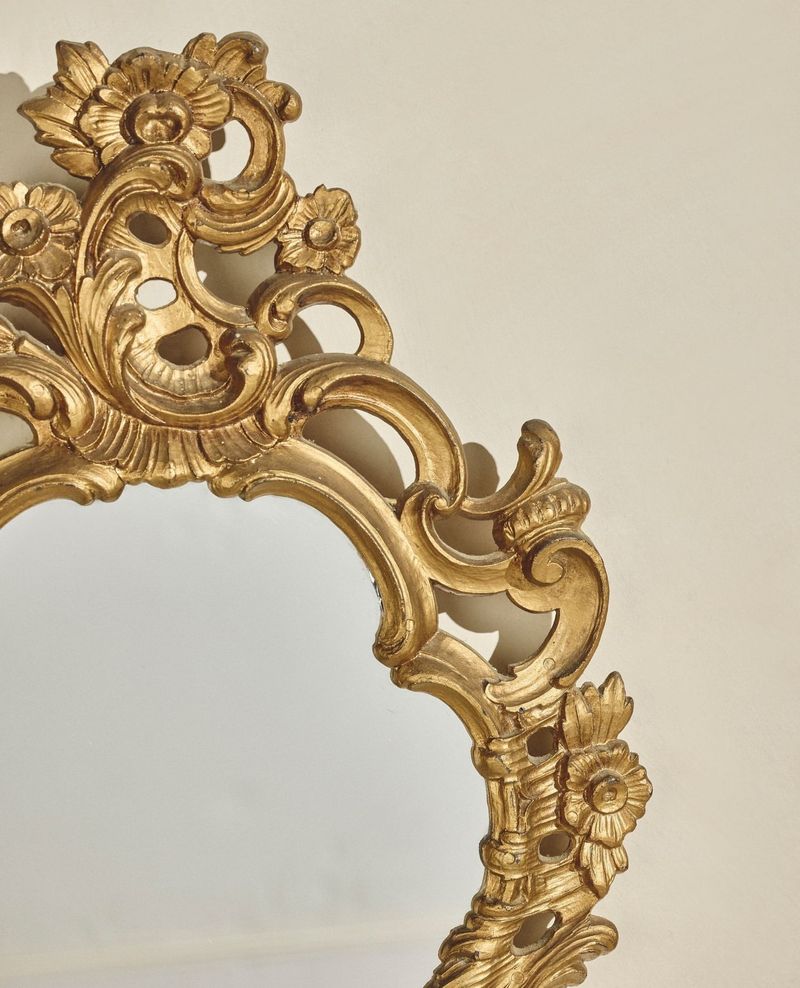 Vintage Baroque Mirror