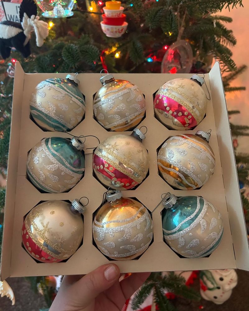 Vintage Glass Ornaments