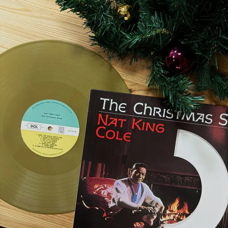 Vinyl Records Christmas Music