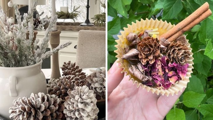 10 Ways to Use Pinecones in Your Winter Garden and Decor