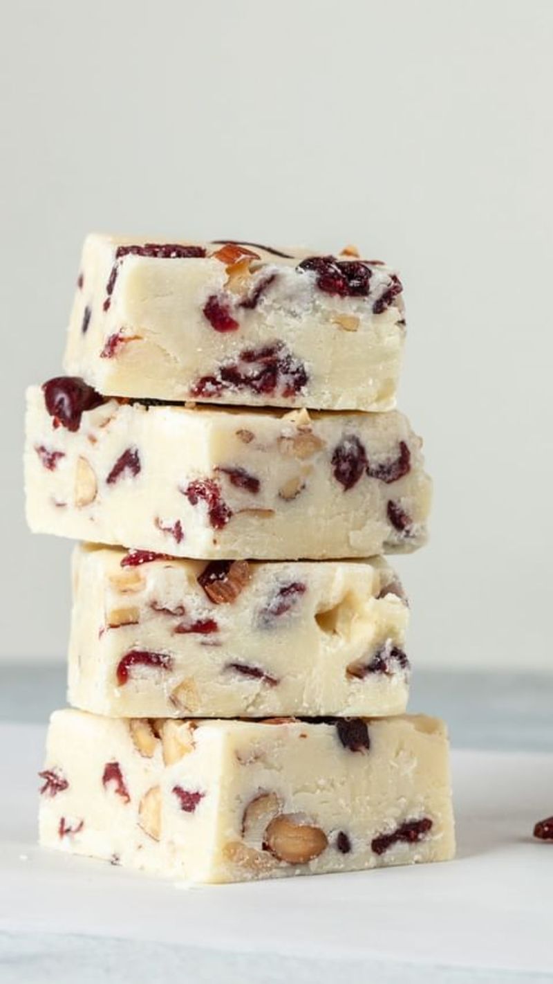 White Chocolate Cranberry Crunch