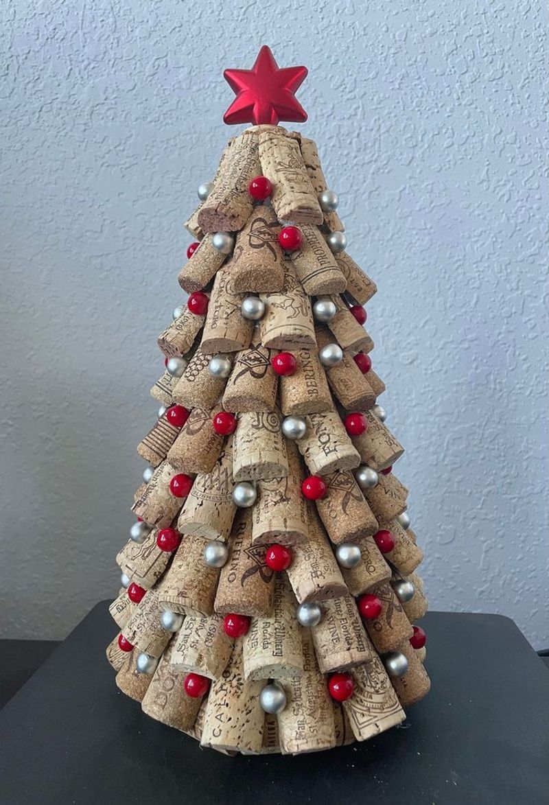 Wine Cork Christmas Tree