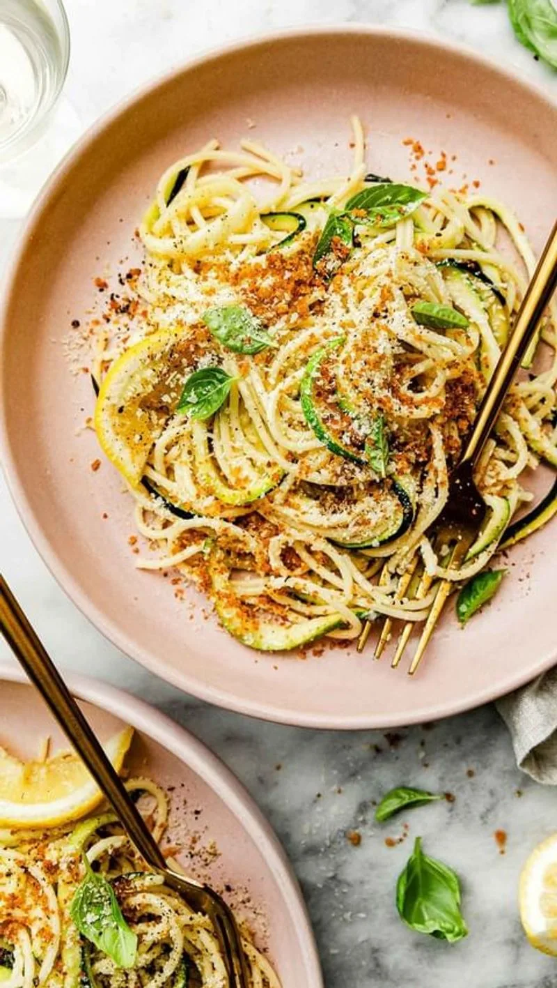 Zucchini Noodle Spaghetti