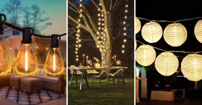 13 Backyard String Lights That Will Make Your Outdoor Space Magical