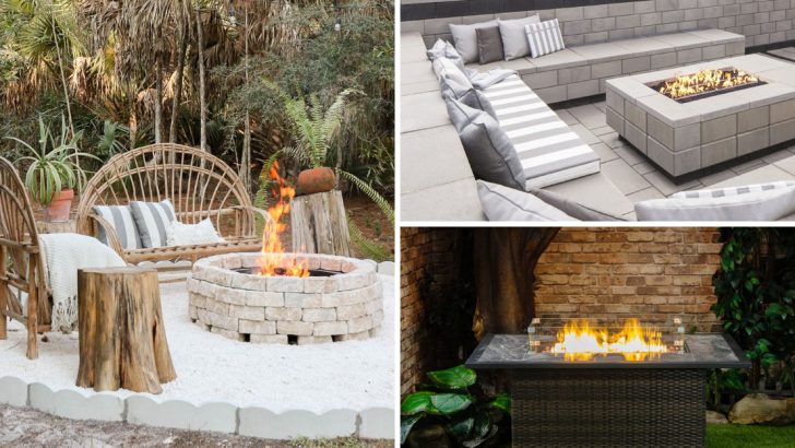 13 Cozy Fire Pit Area Ideas to Transform Your Backyard