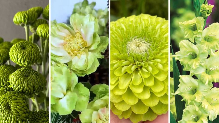 14 Gorgeous Green Flowers to Gracefully Scatter Around Your Outdoor Space