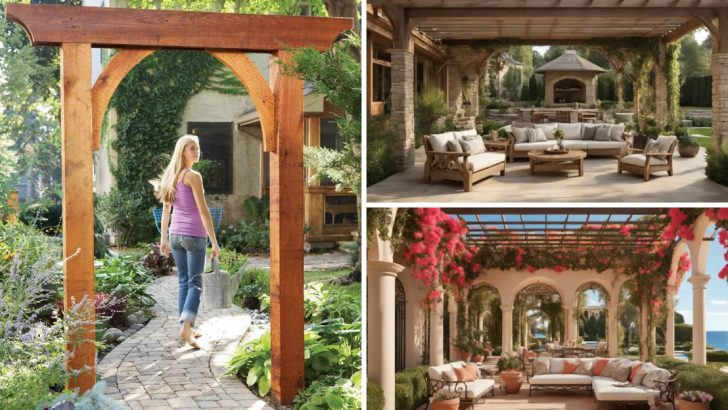 14 Pergola Designs to Bring Shade and Style to Your Outdoor Space