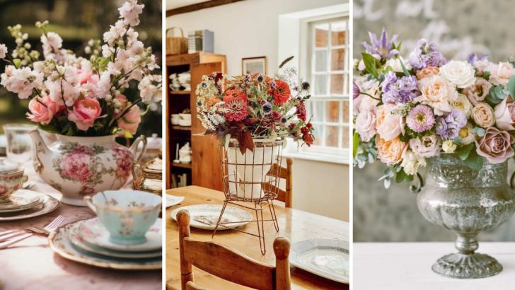 6 Vintage-Inspired Floral Arrangements for Nostalgic Decor